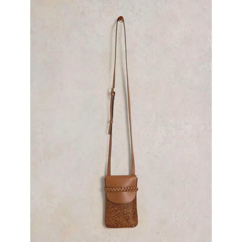 White Stuff Clemmy Leather Phone Bag image number 7
